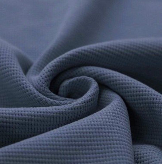 Waffle Jersey - Dark Jeans