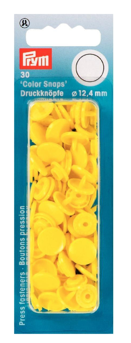 Prym Colour Snaps 12.4mm Diameter - 30 Pack