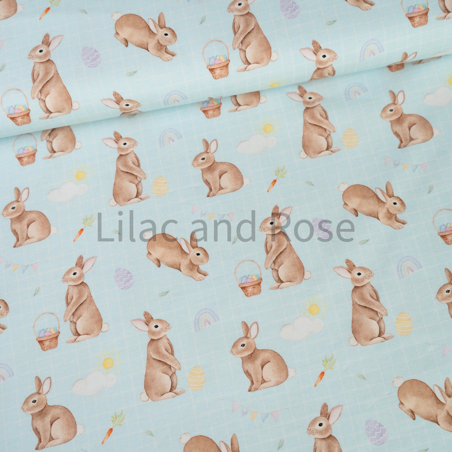 Cotton Jersey - Easter Bunny - Spring
