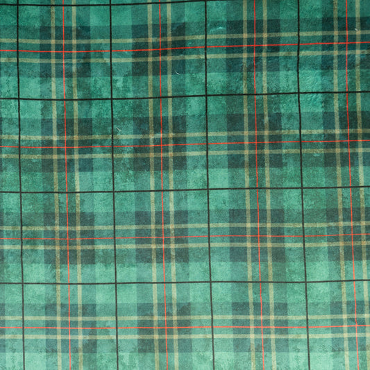 Remnant 56cm - Squish - Green Tartan