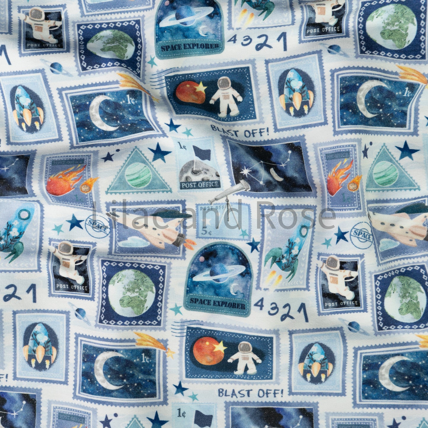 French Terry - Space Walk - Moon