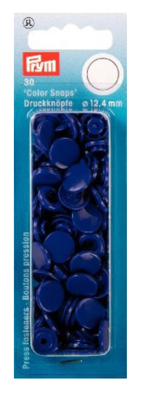 Prym Colour Snaps 12.4mm Diameter - 30 Pack