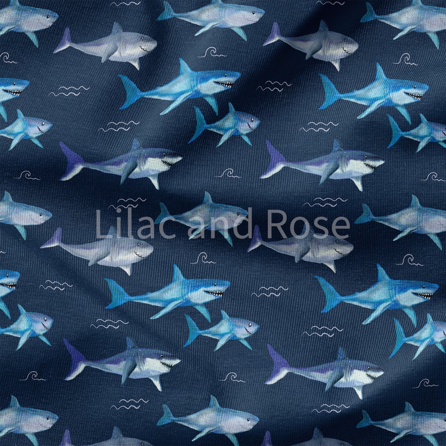 PRE-ORDER - Sharks on Navy