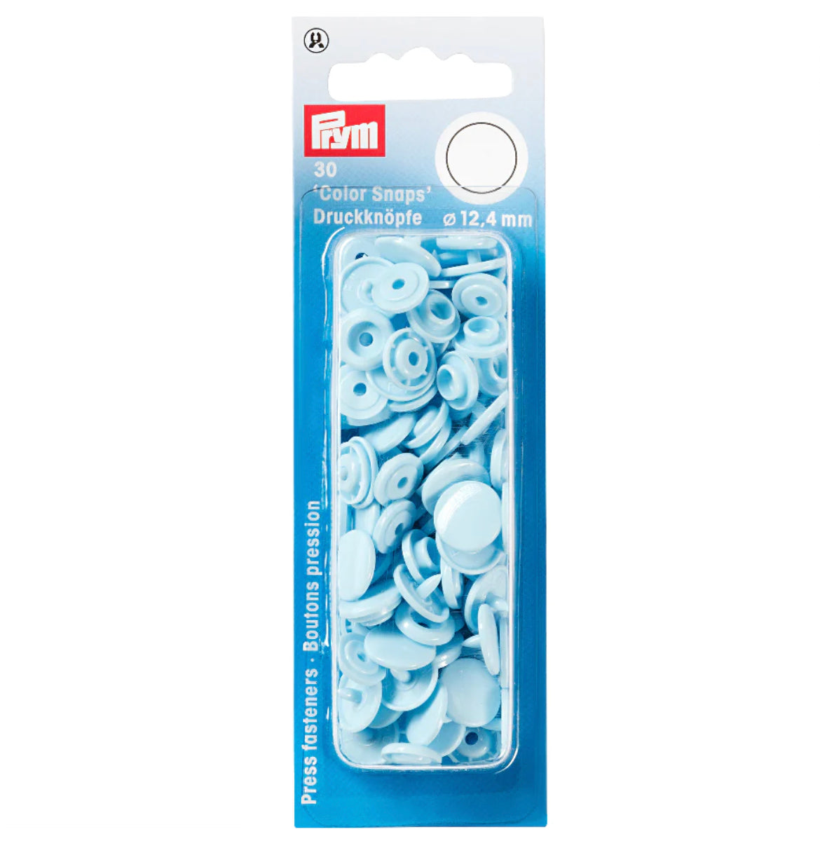 Prym Colour Snaps 12.4mm Diameter - 30 Pack