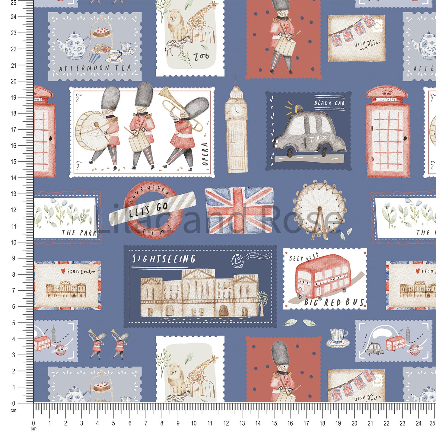 PRE-ORDER - Hello London in Blue