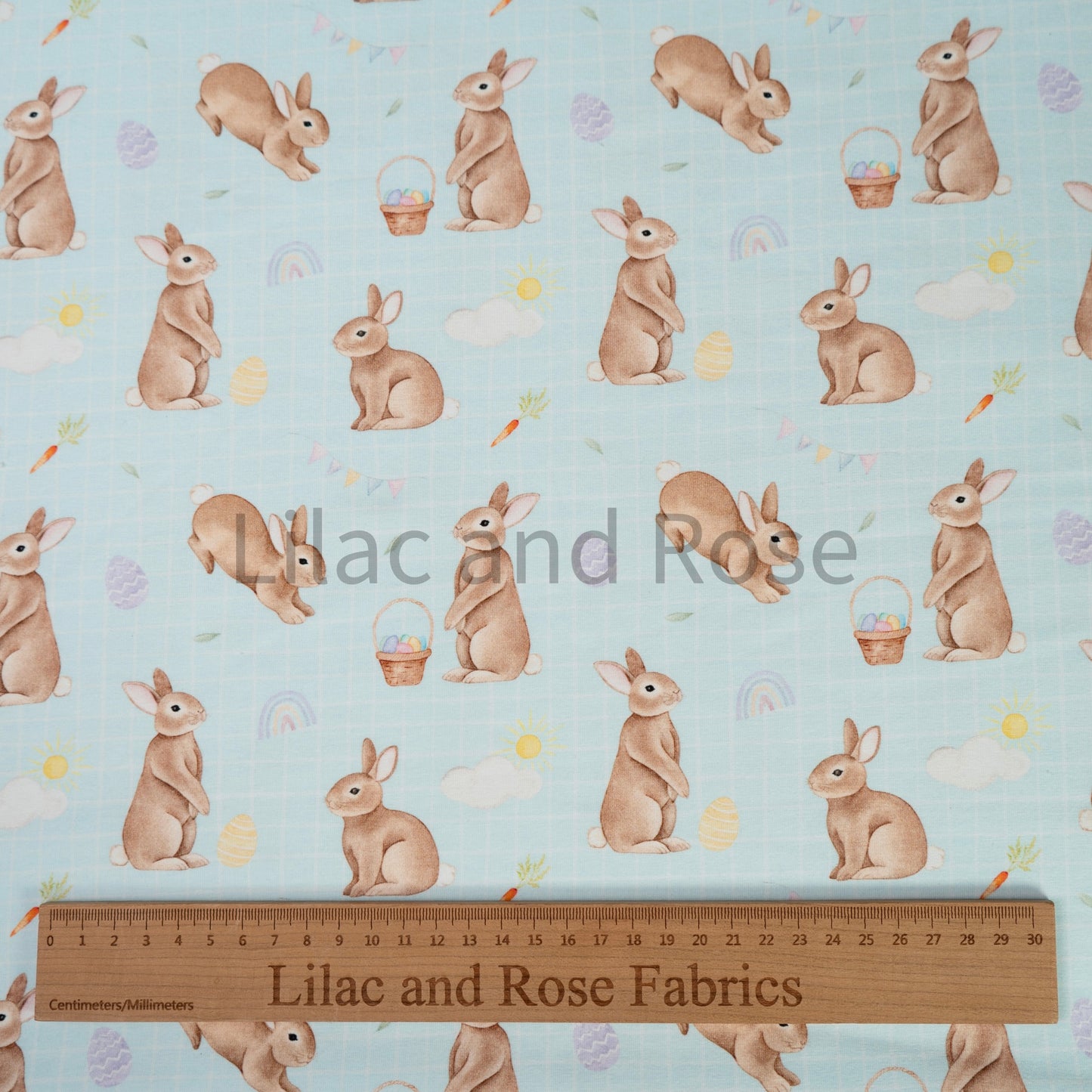 Cotton Jersey - Easter Bunny - Spring