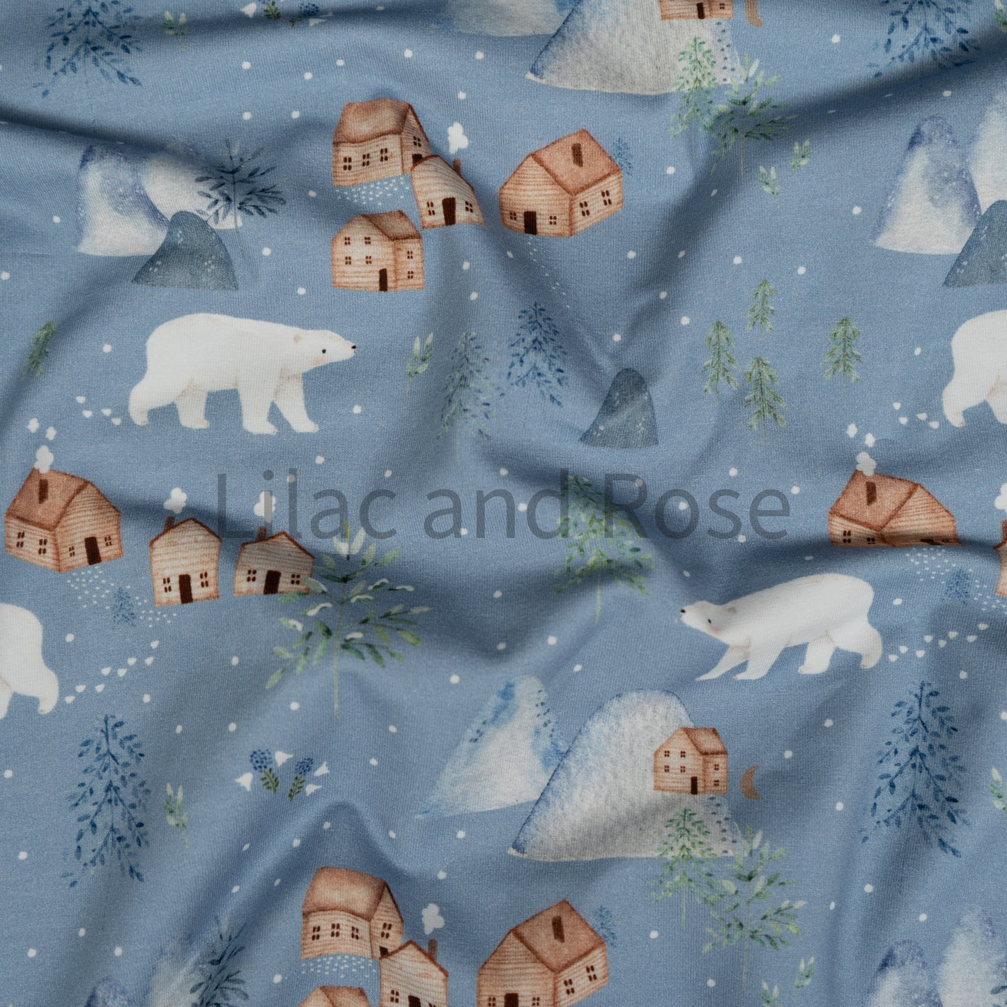 Cotton Jersey - Odda in Cornflower (Exclusive)