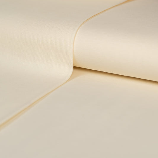 Remnant 73cm - Plain Cotton Jersey - Cream