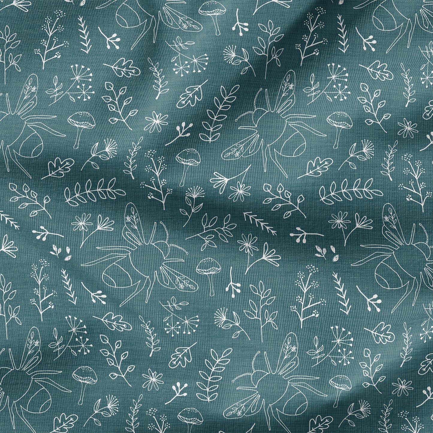 PRE-ORDER - Botanical Bee in Teal (Exclusive)