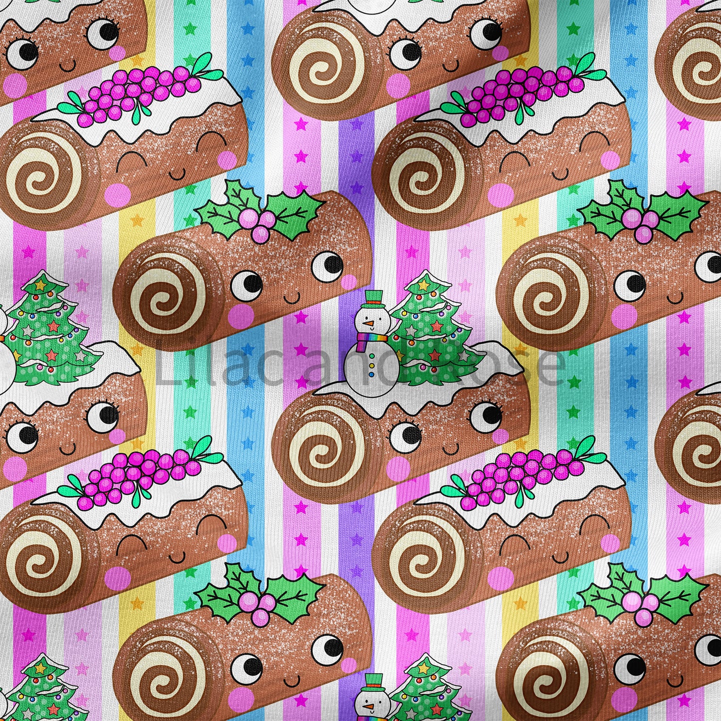 PRE-ORDER - Choc Log - Pastel Stripe (Exclusive)