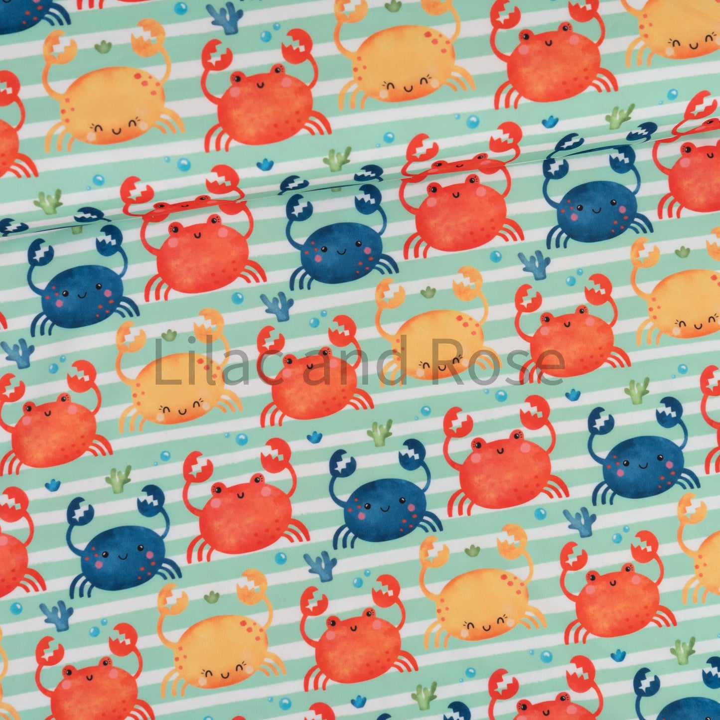 Swim - Little Crabs - Mint Stripe (Exclusive)