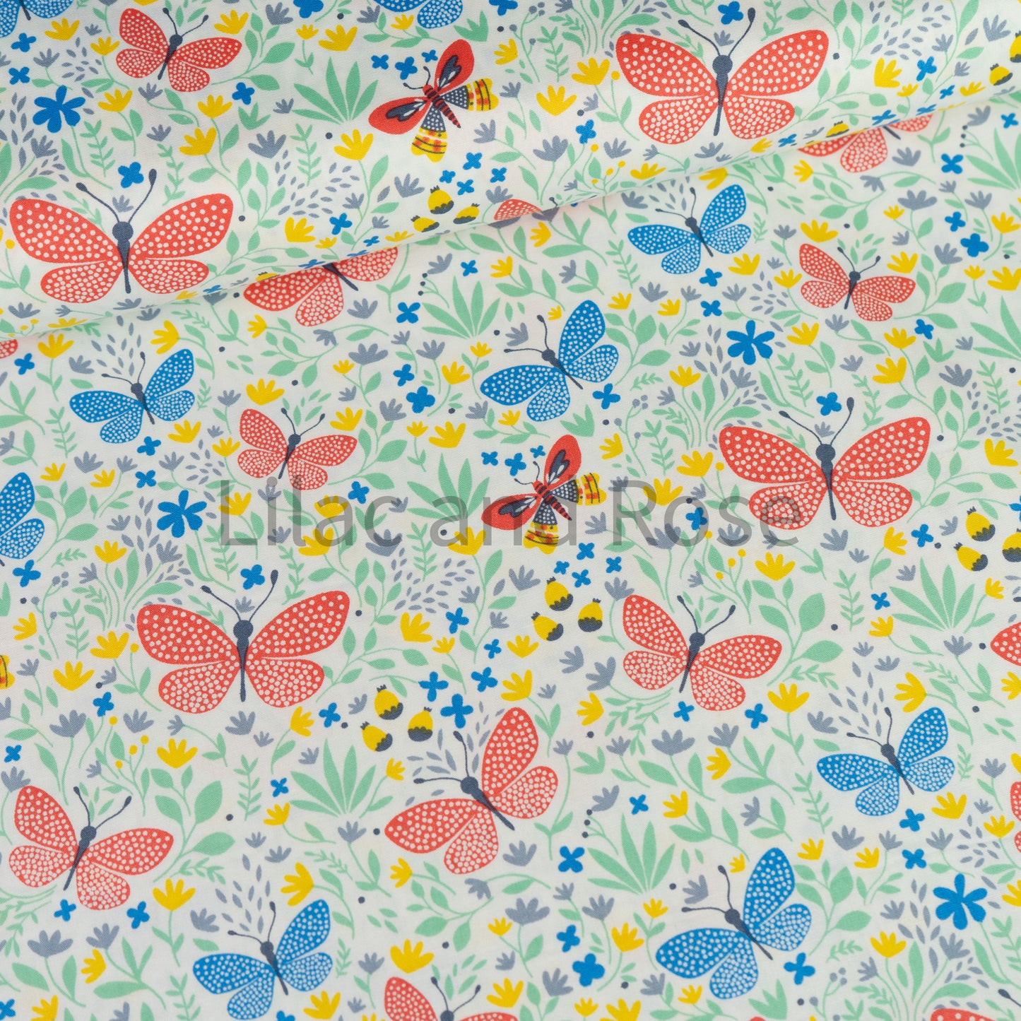 100% Cotton - Summer Butterflies