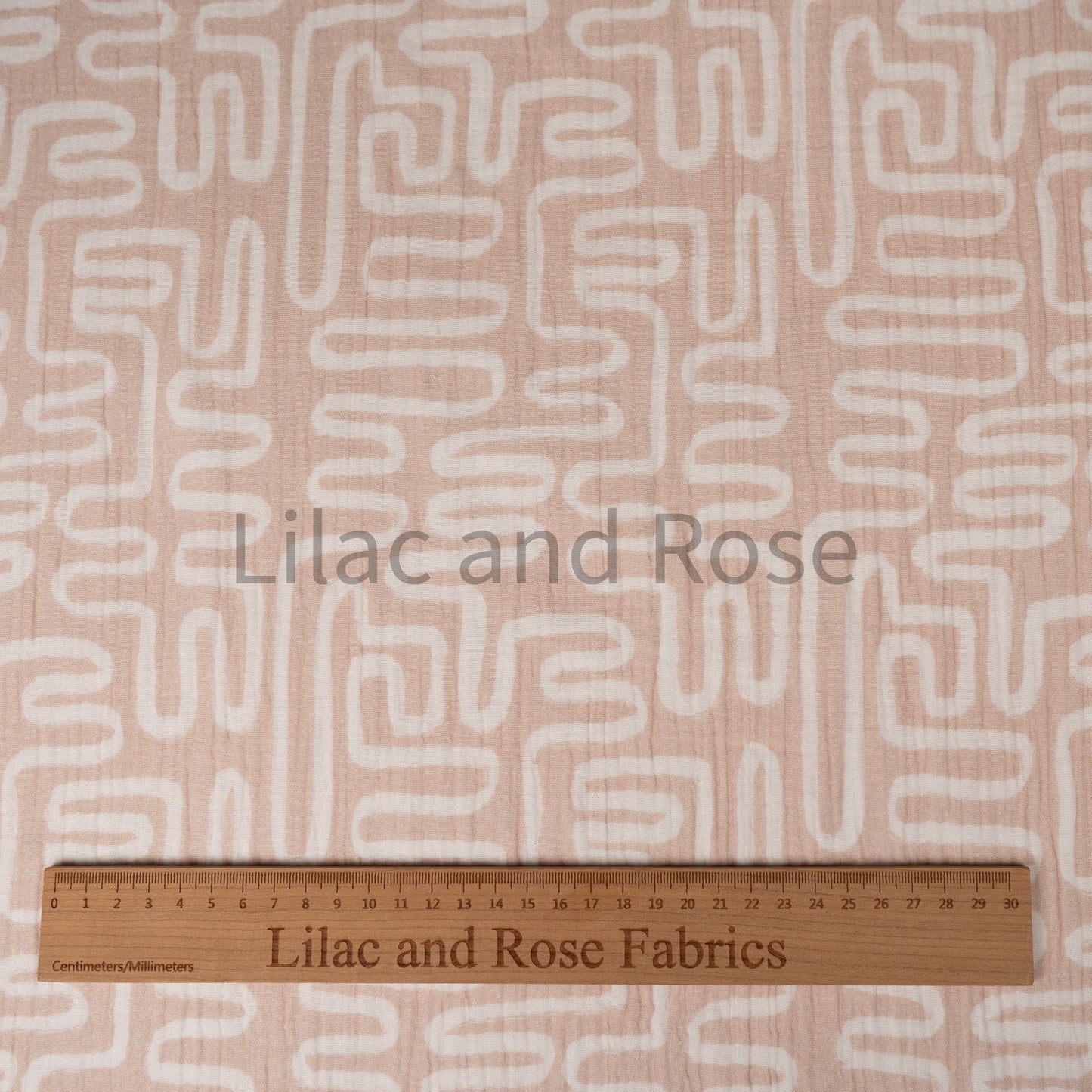 Double Gauze - Neutral Squiggles