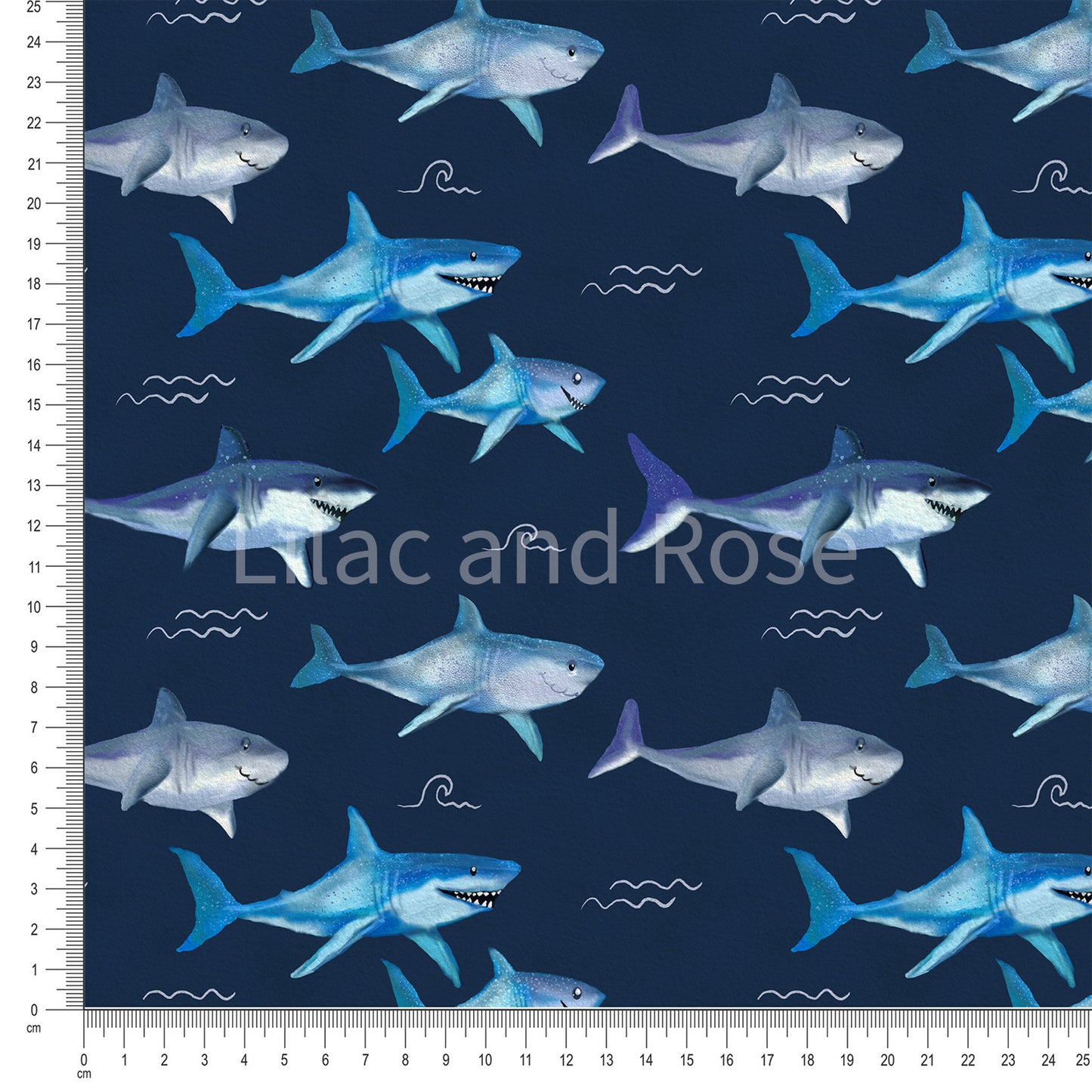 PRE-ORDER - Sharks on Navy