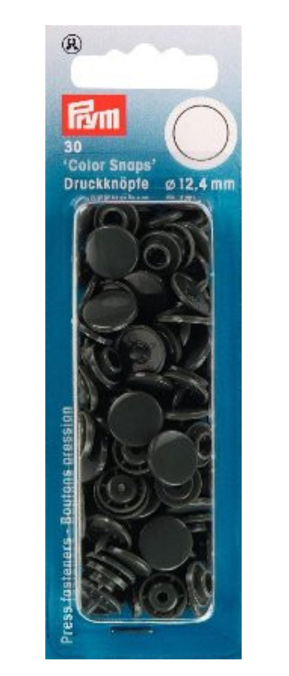 Prym Colour Snaps 12.4mm Diameter - 30 Pack