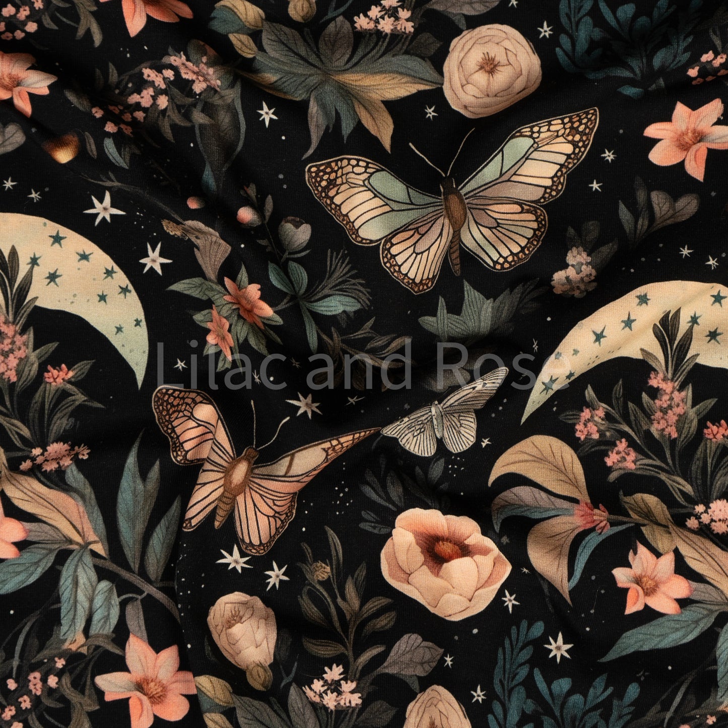 Cotton Jersey - Night Garden