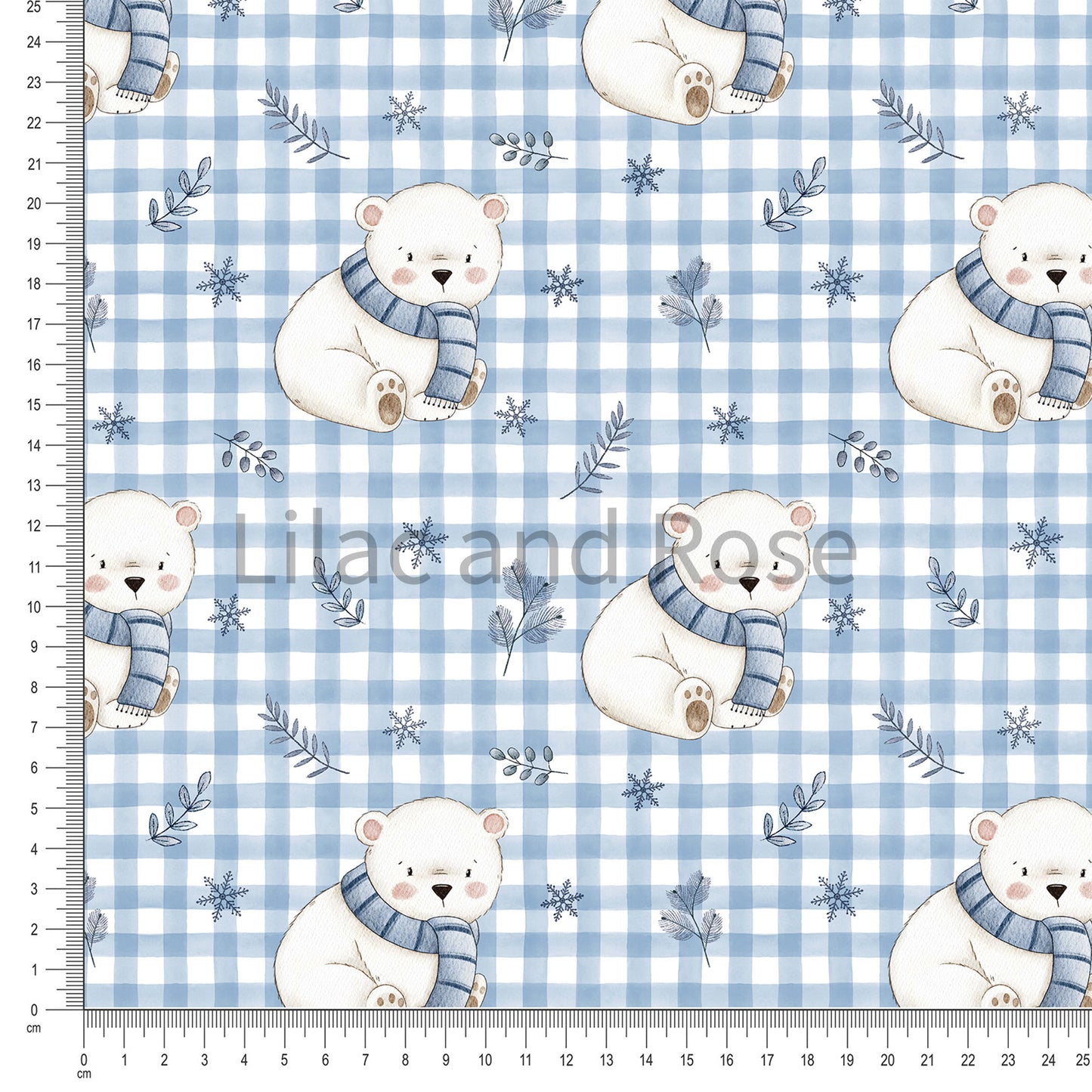 PRE-ORDER - Luca Bear - Blue Gingham (Exclusive)