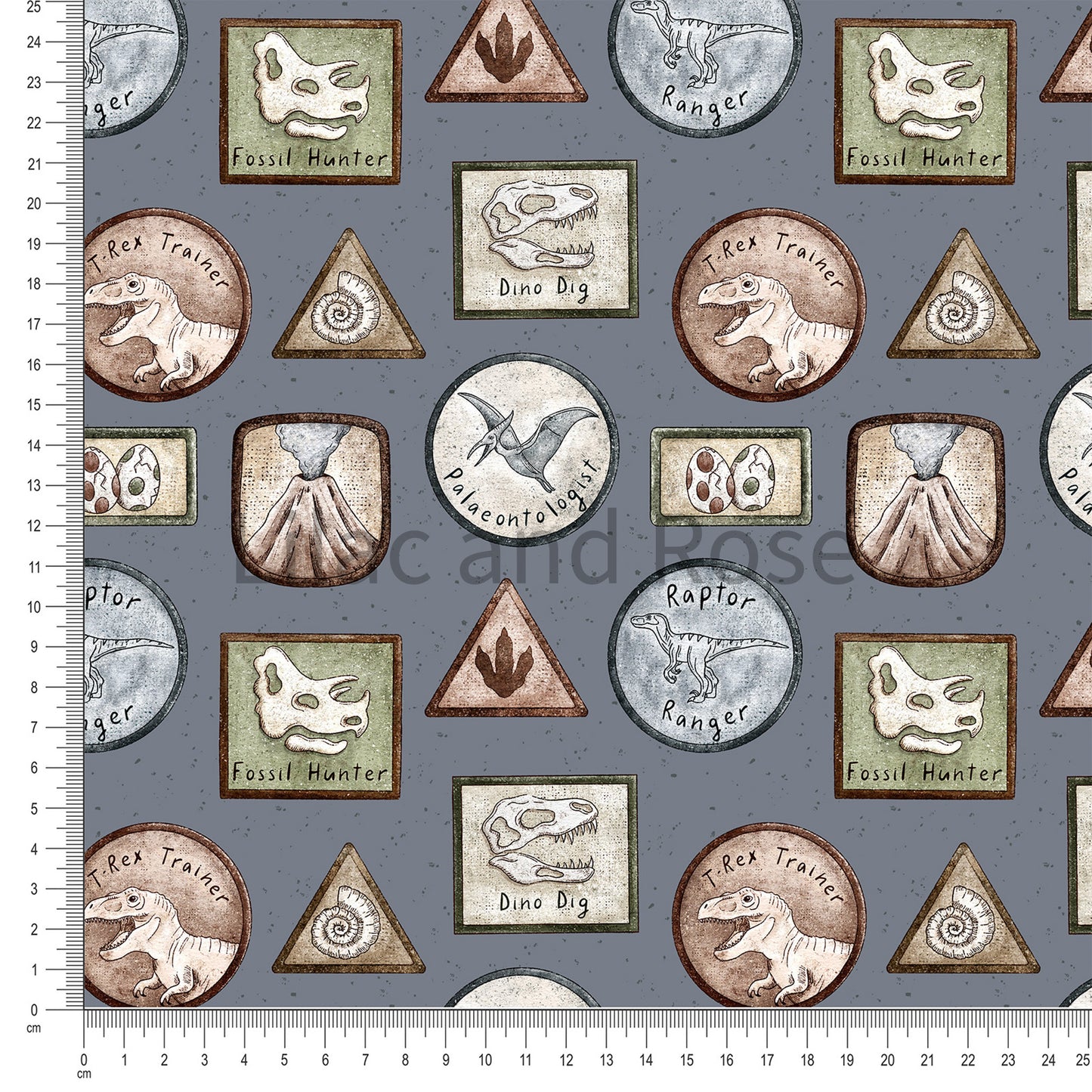 PRE-ORDER - Dino Badges in Steel (Exclusive)