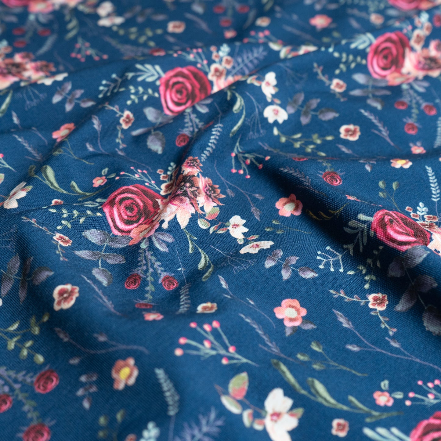 Cotton Jersey - Roses Bouquet