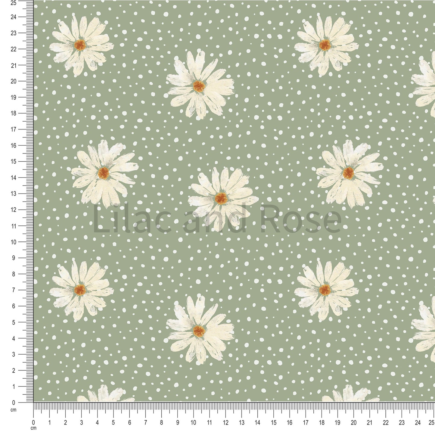 PRE-ORDER - Daisies in Sage