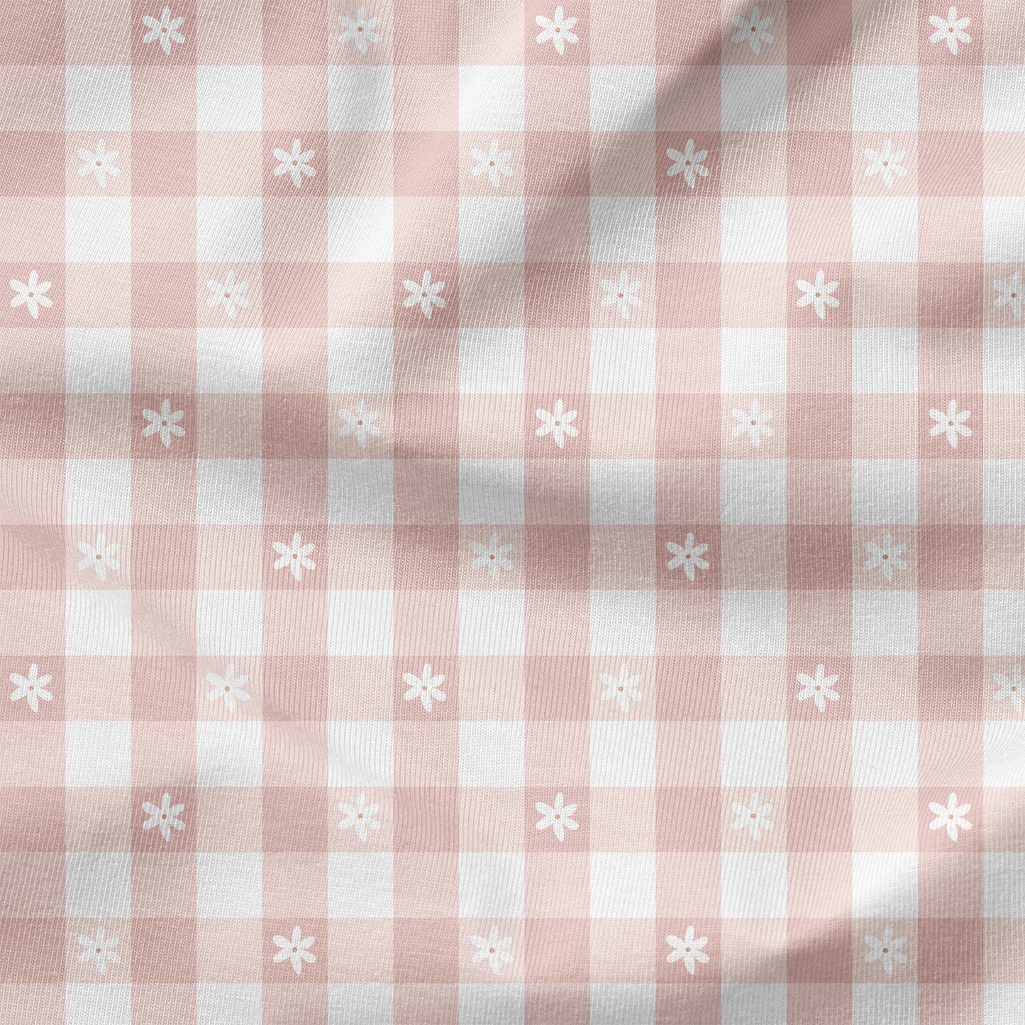 PRE-ORDER - Daisy Gingham Blush