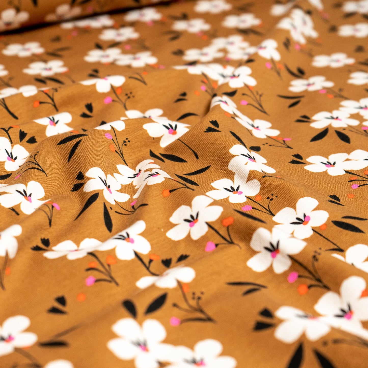 Cotton Jersey - Spring in Gold - Dashwood Studios