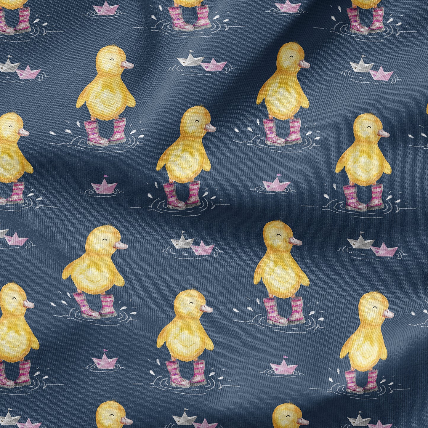 PRE-ORDER - Ducks in Pink Wellies