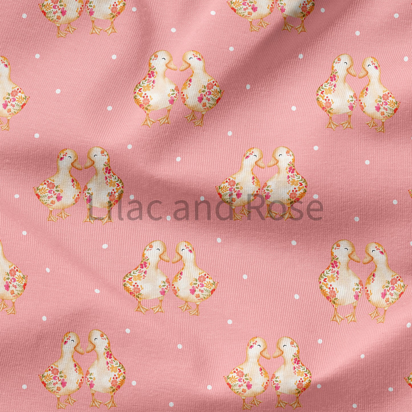 PRE-ORDER - Floral Ducks on Pink (Exclusive)