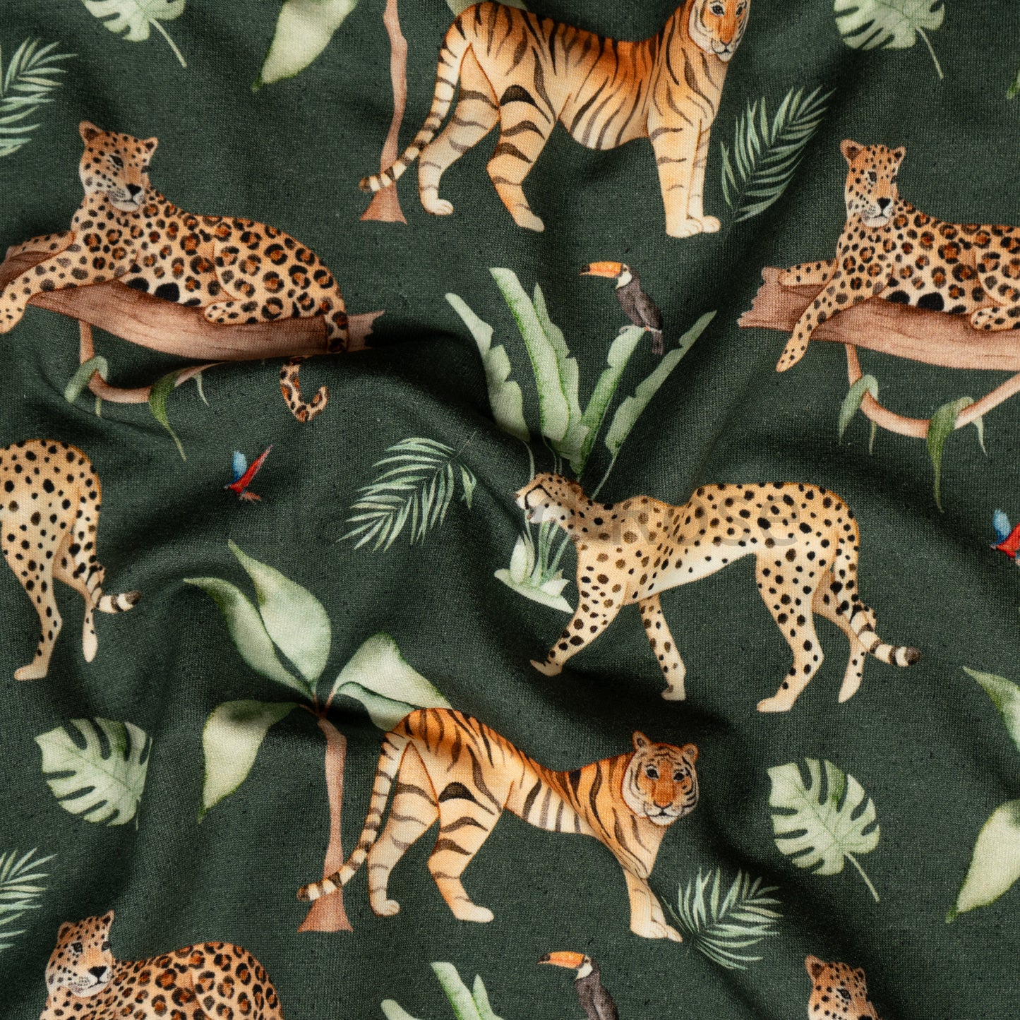 Remnant 62cm - French Terry - Big Cats in Jungle (Exclusive)