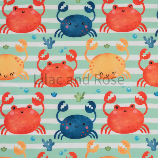 Swim - Little Crabs - Mint Stripe (Exclusive)