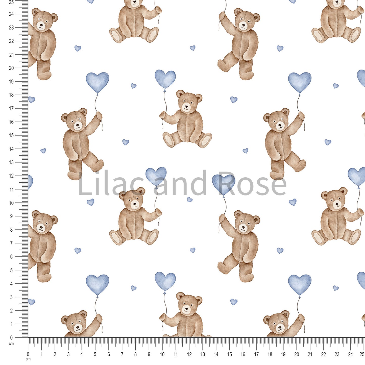 PRE-ORDER - Teddies Blue Hearts