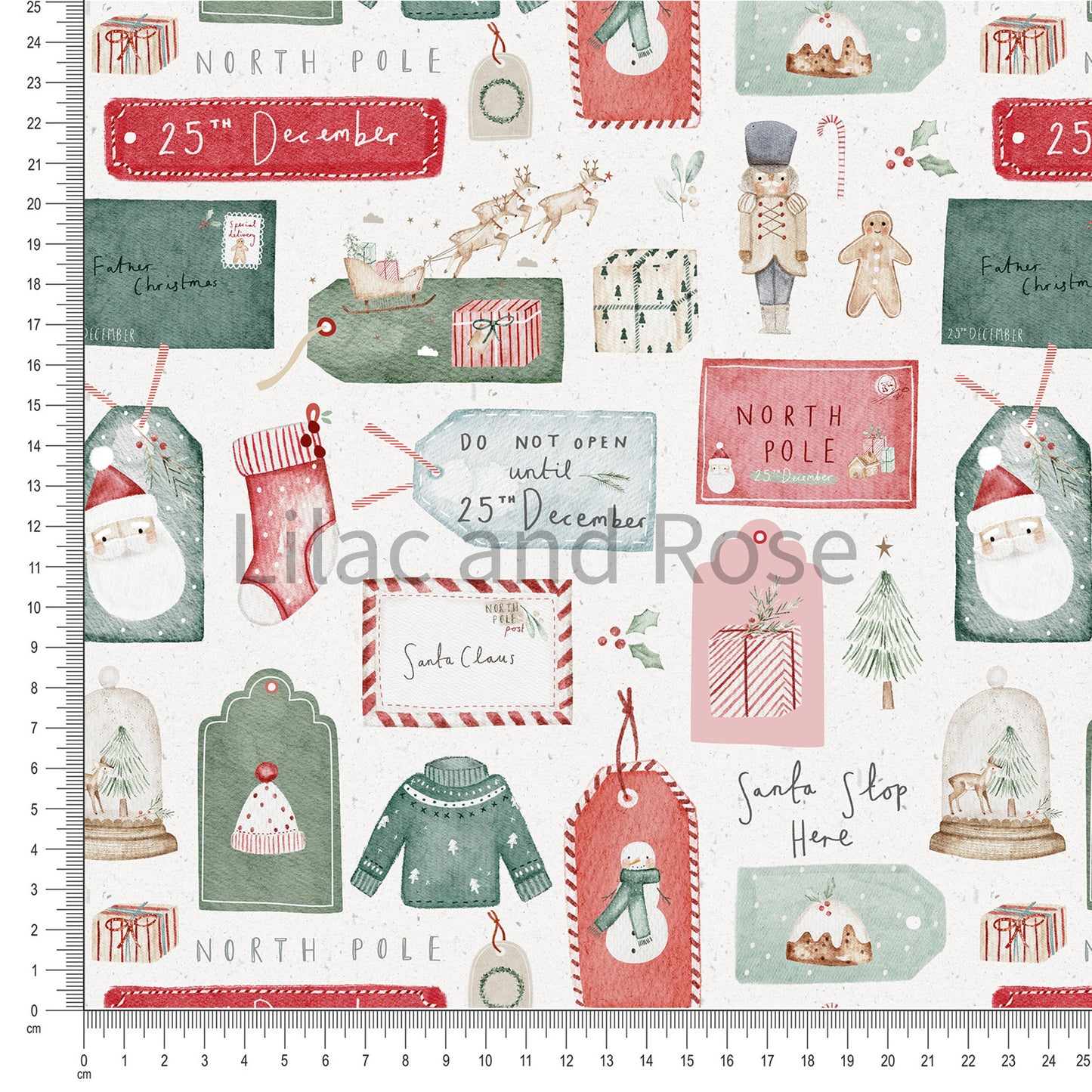 PRE-ORDER - To Father Christmas in Ecru