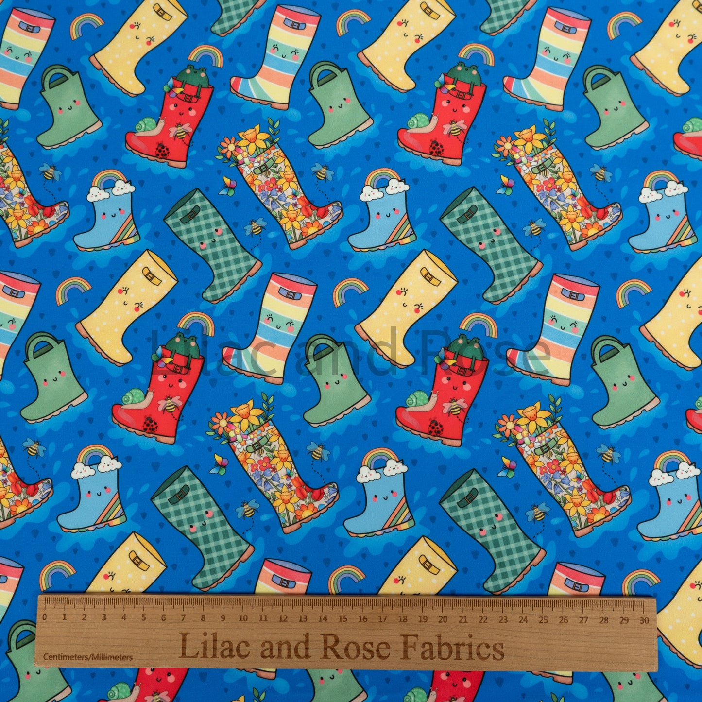 Softshell - Wellies in Bright Blue (Exclusive)