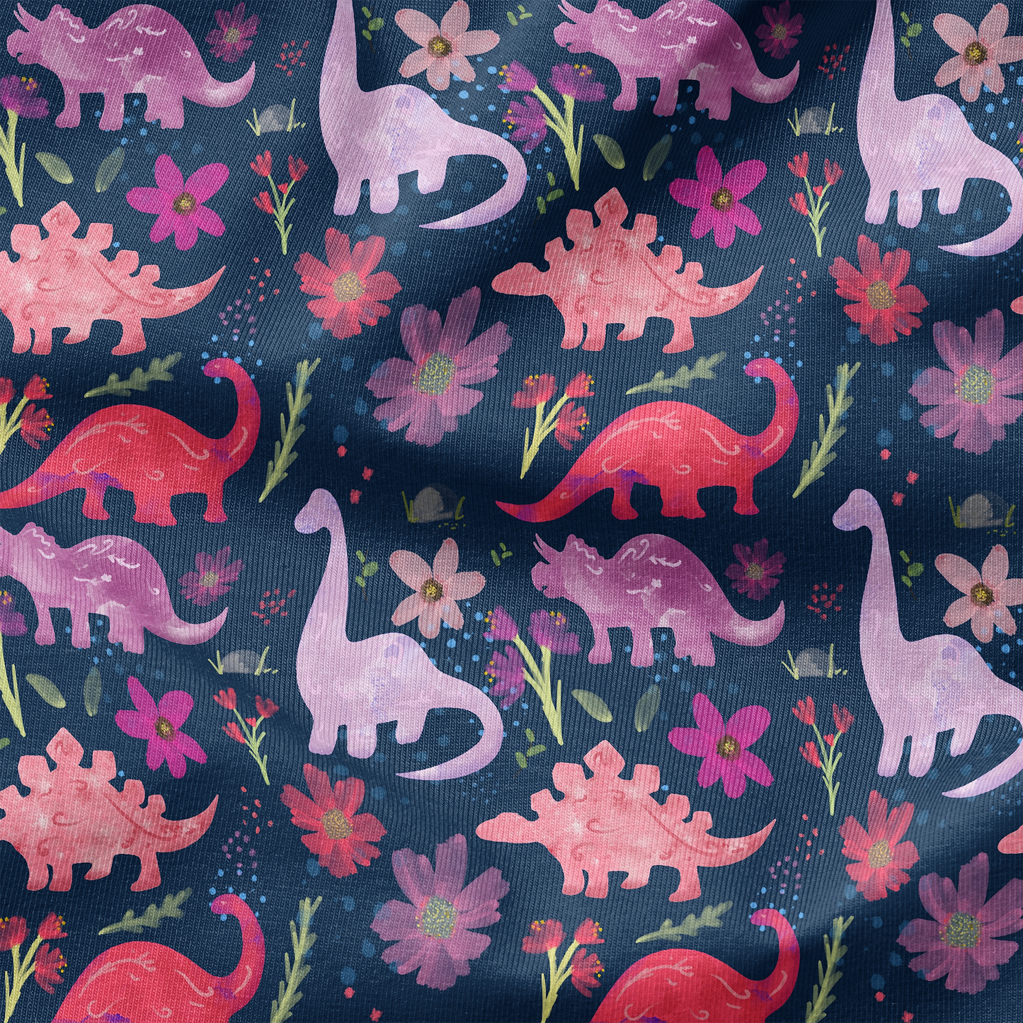 PRE-ORDER - Pink Floral Dinos
