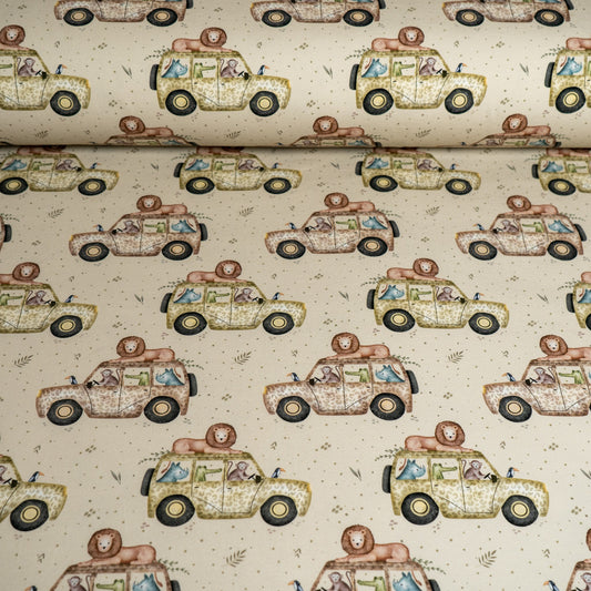 Cotton Jersey -  Safari Tours on Stone (Exclusive)