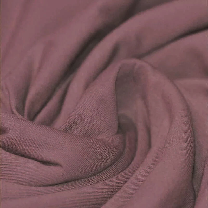 Plain Cotton Jersey - Old Mauve