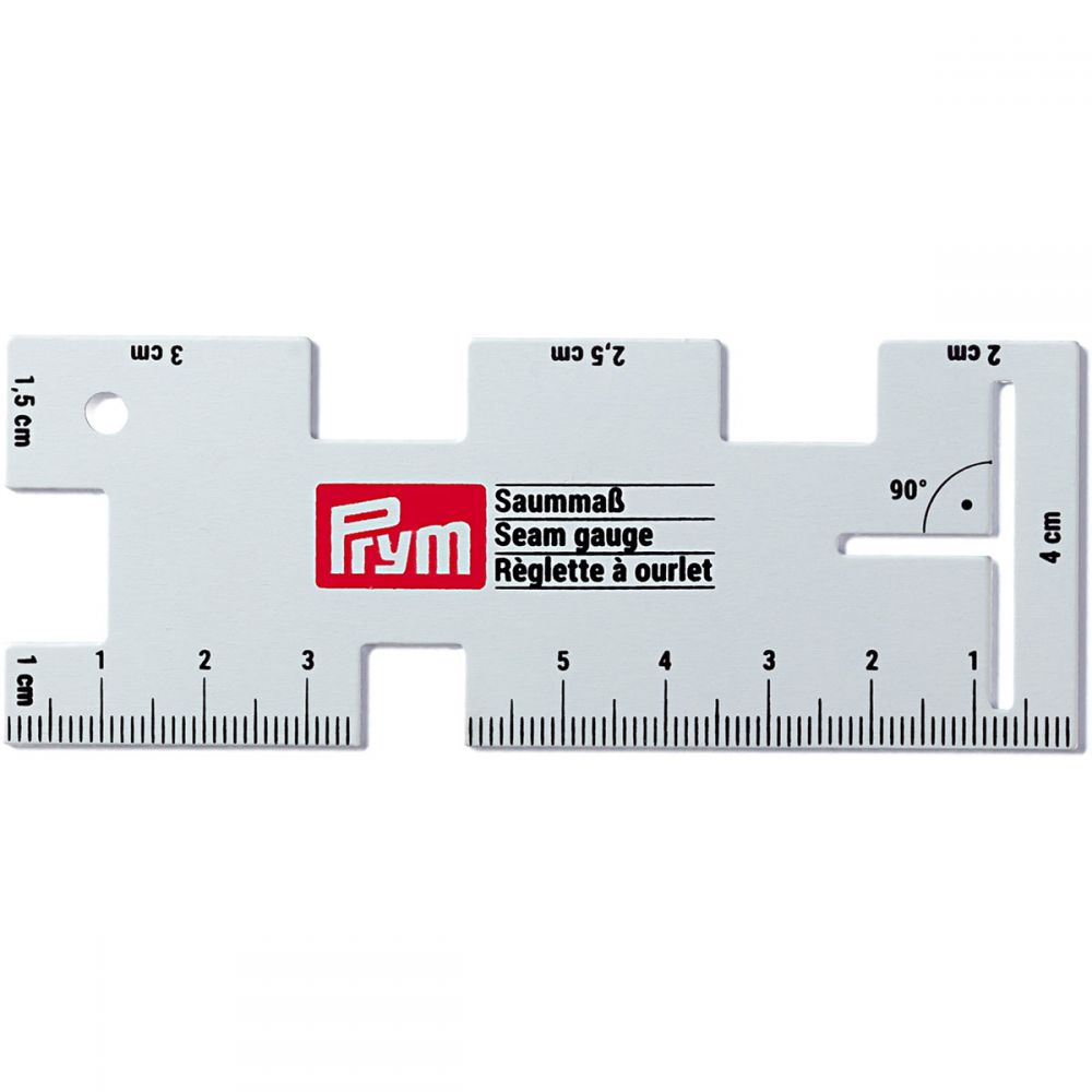 Prym Metal Seam Gauge, 100% Aluminium