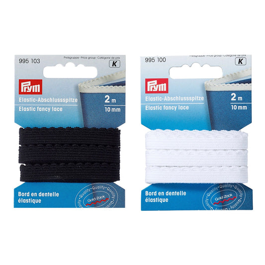 Prym Elastic Fancy Lace - 10mm x 2m