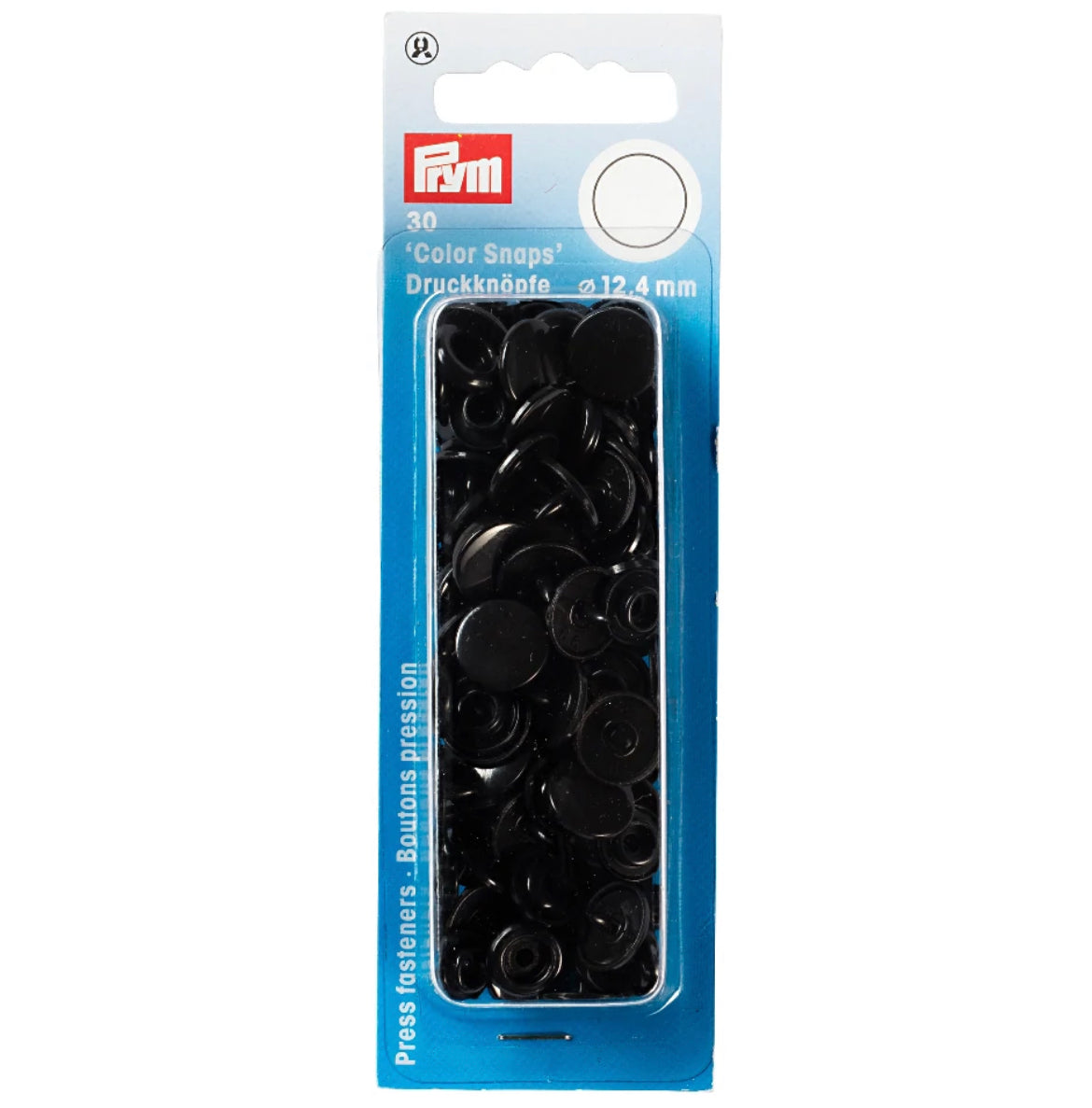 Prym Colour Snaps 12.4mm Diameter - 30 Pack