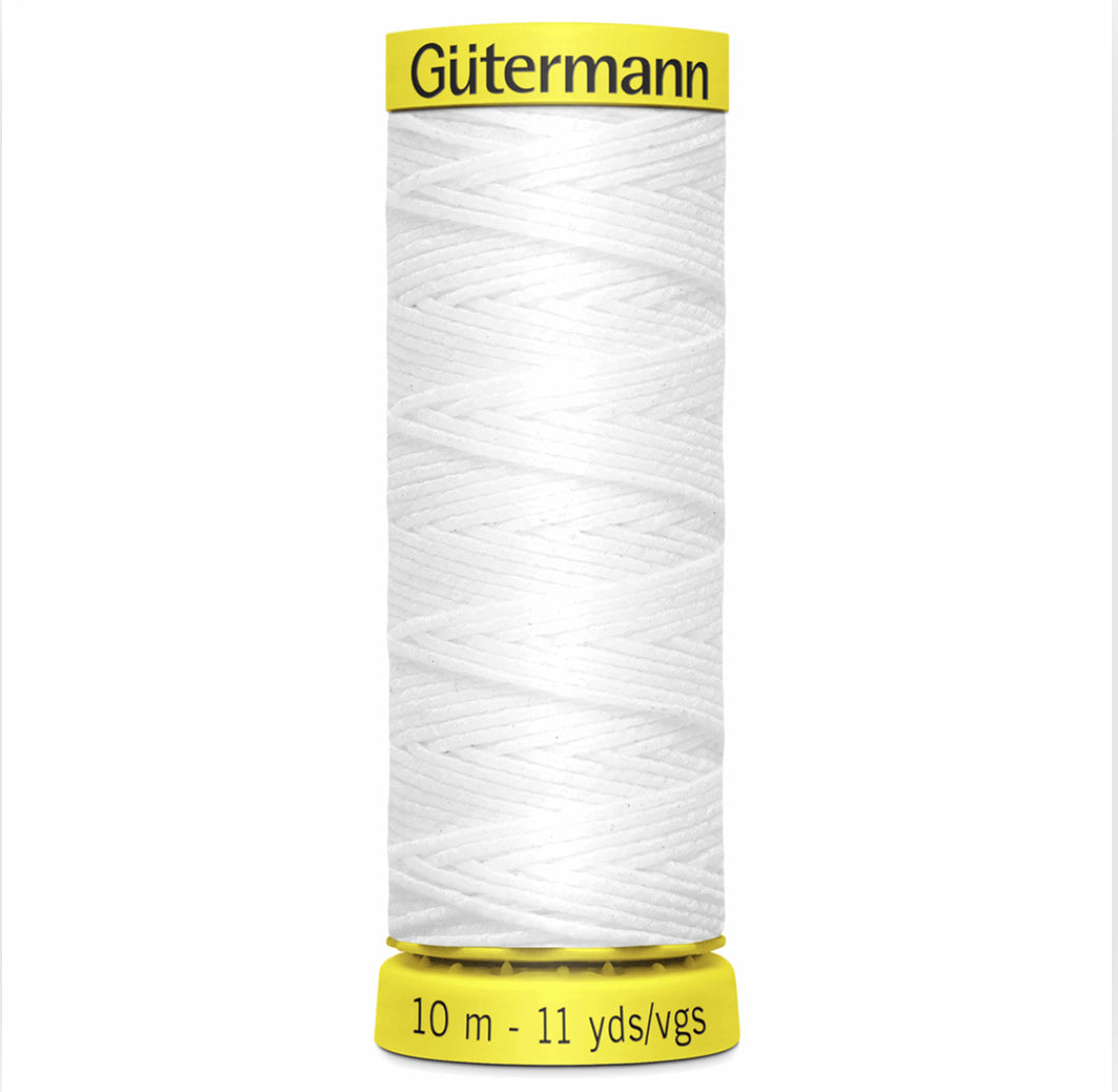 Gutermann Elastic Thread - Shirring Thread - 10m Spools