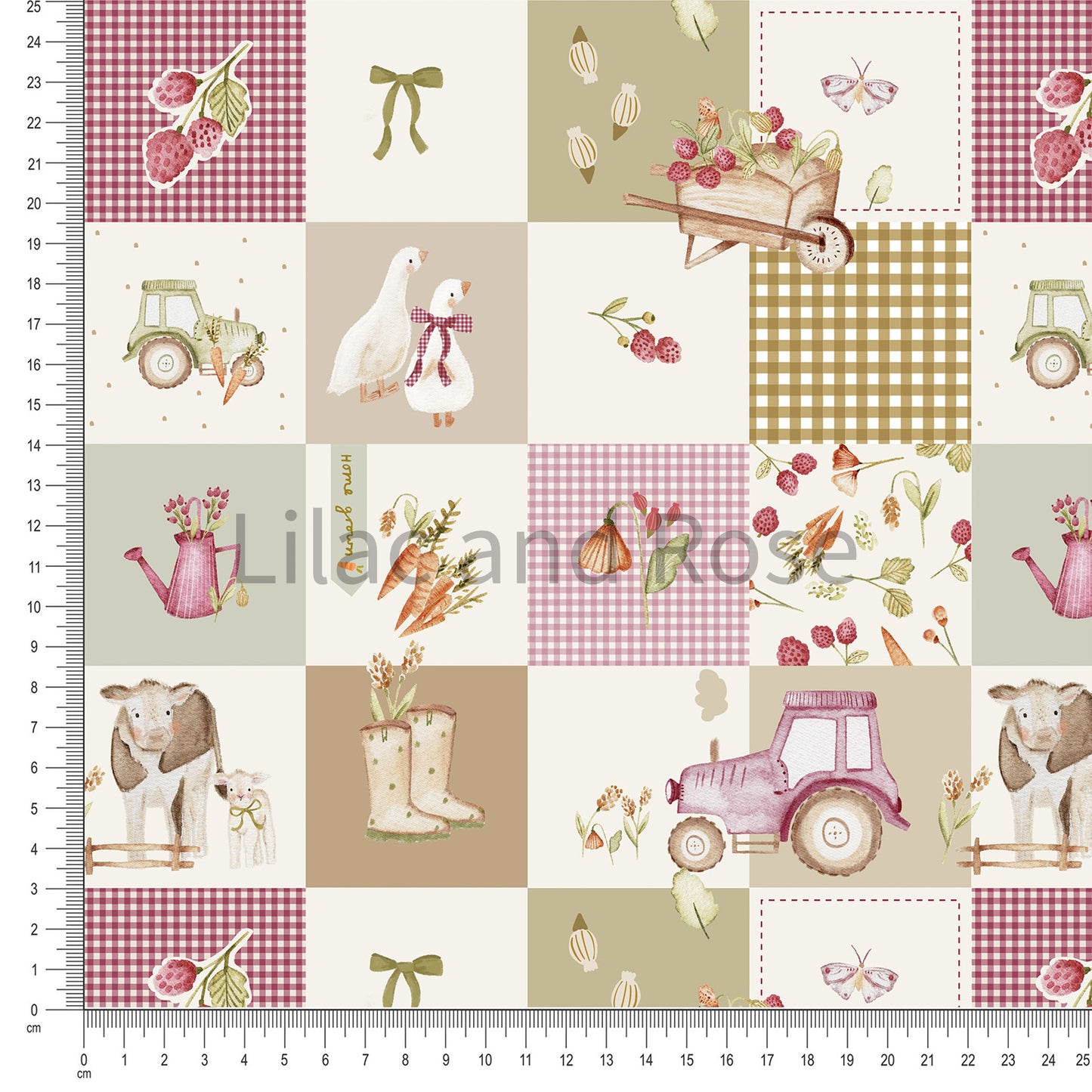 PRE-ORDER - Blackberry Wood Quilt - Card