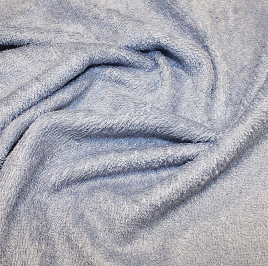 Bamboo Terry Towelling - Blue