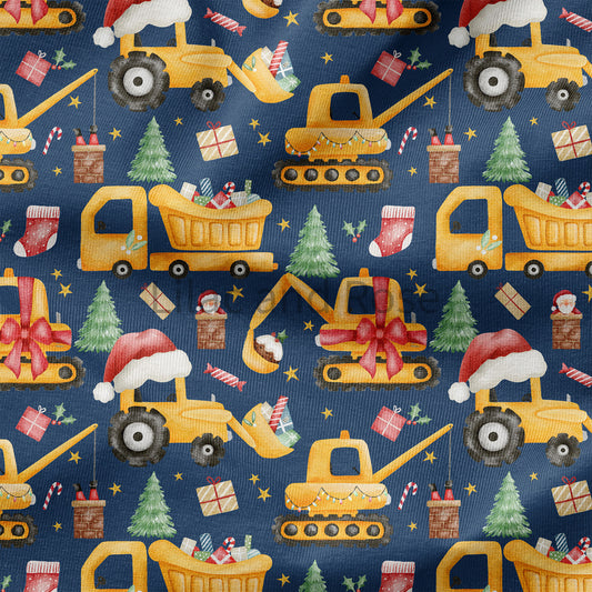 PRE ORDER - Christmas Construction - Navy