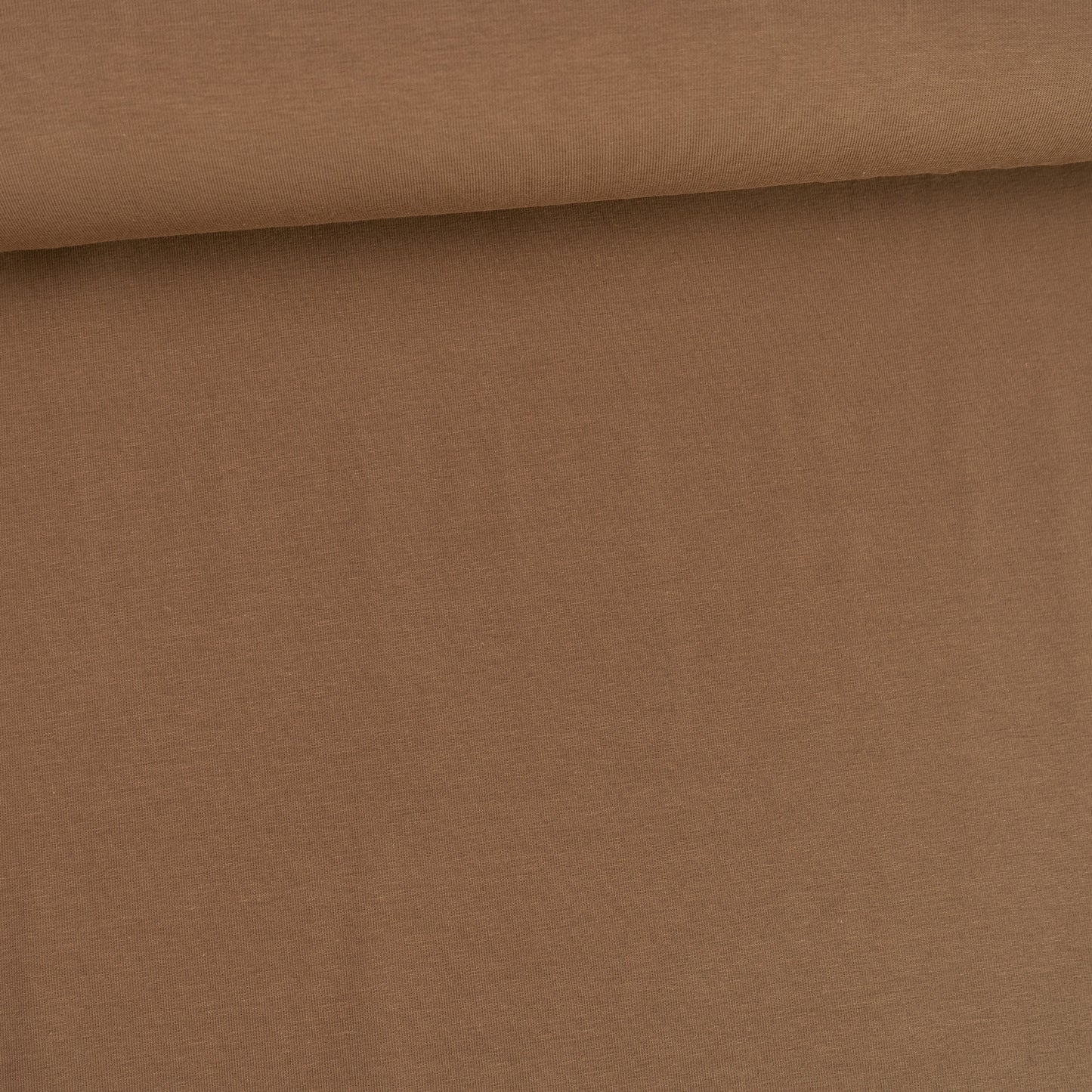 Plain Cotton Jersey - Dusty Brown