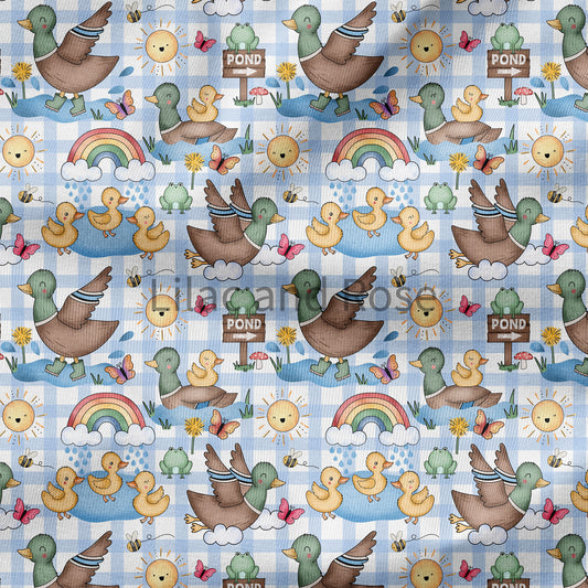 PRE-ORDER - Ducks - Blue Gingham (Exclusive)