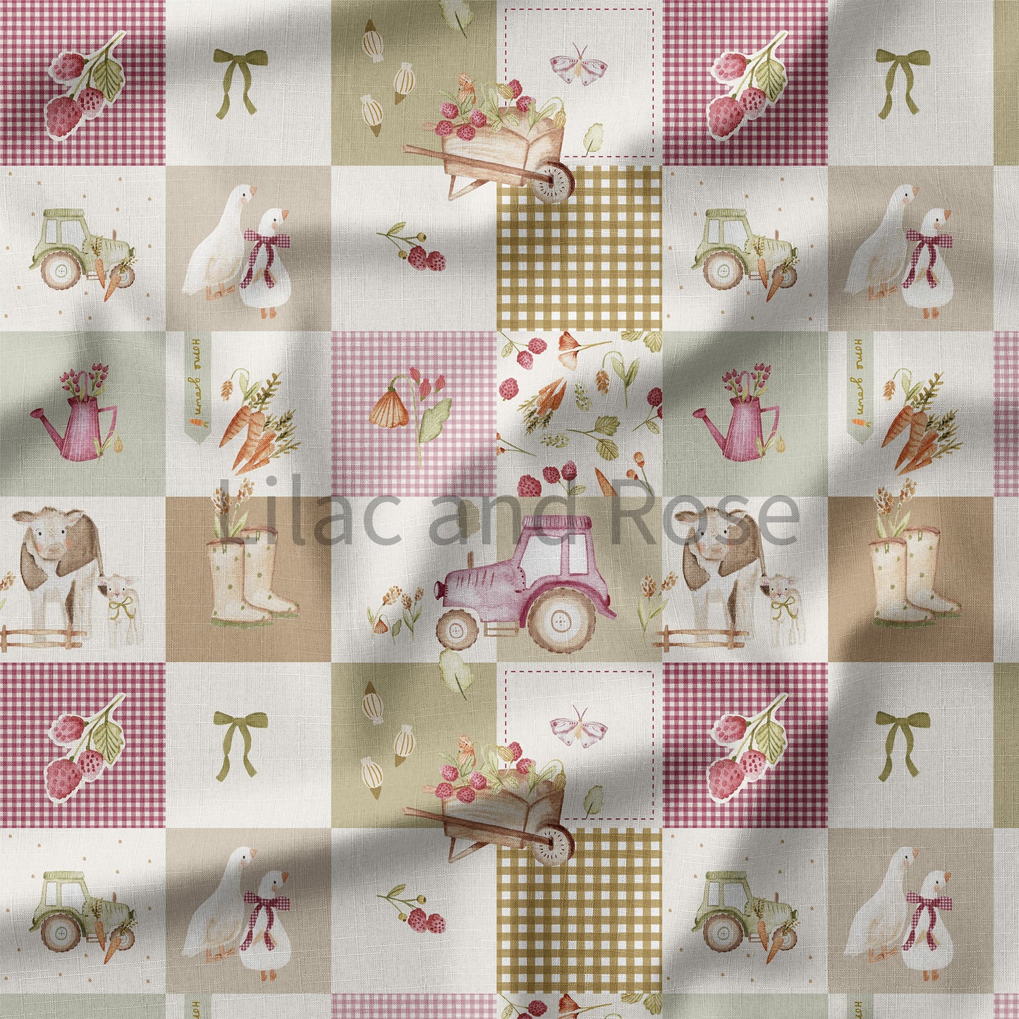 PRE-ORDER - Blackberry Wood Quilt - Card
