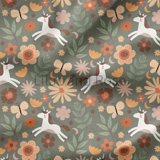 PRE-ORDER - Boho Unicorns - Green