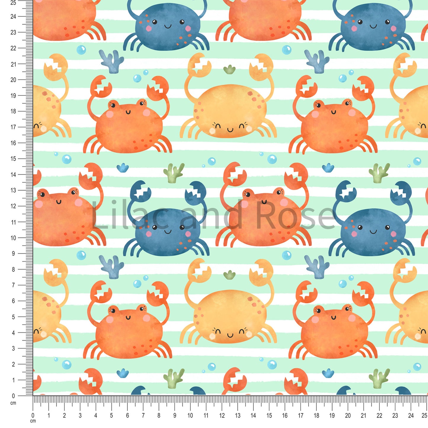 PRE-ORDER - Little Crabs - Mint Stripe (Exclusive)