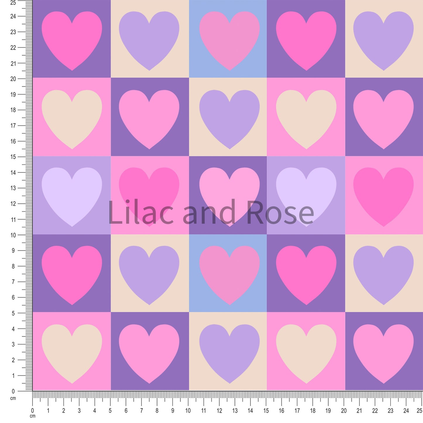 PRE-ORDER - Pink Patchwork Hearts