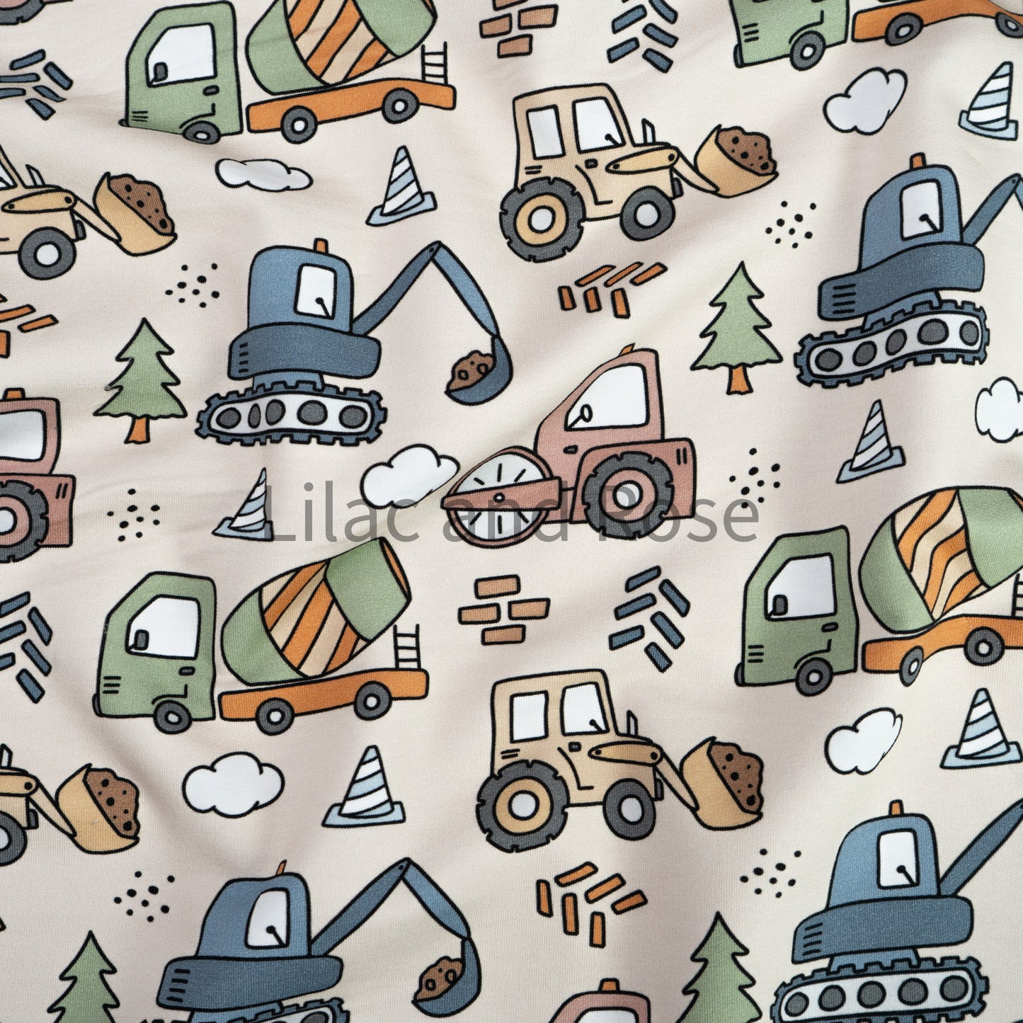 French Terry - Beige Construction